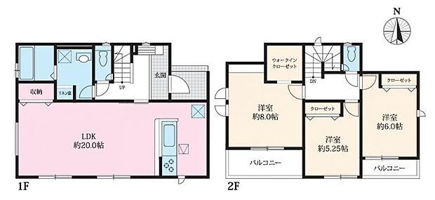 【6号棟　間取図】