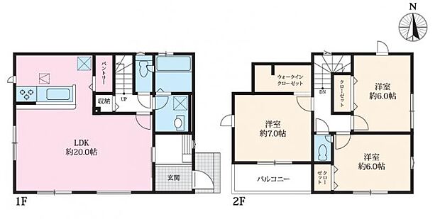 【7号棟 間取図】