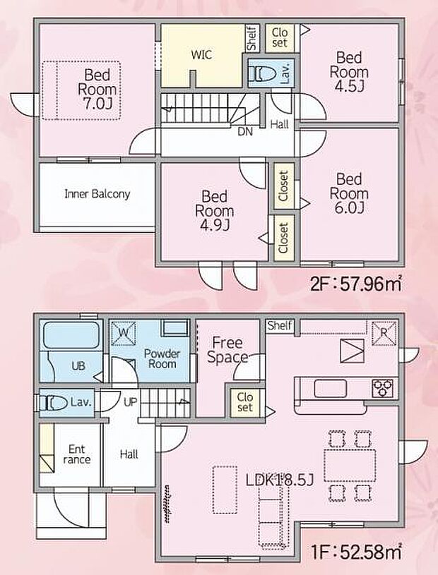 【3号棟 間取図】