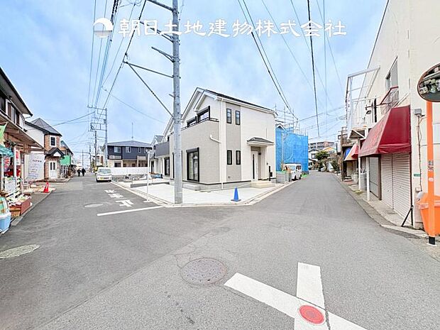【前面道路+現地写真】