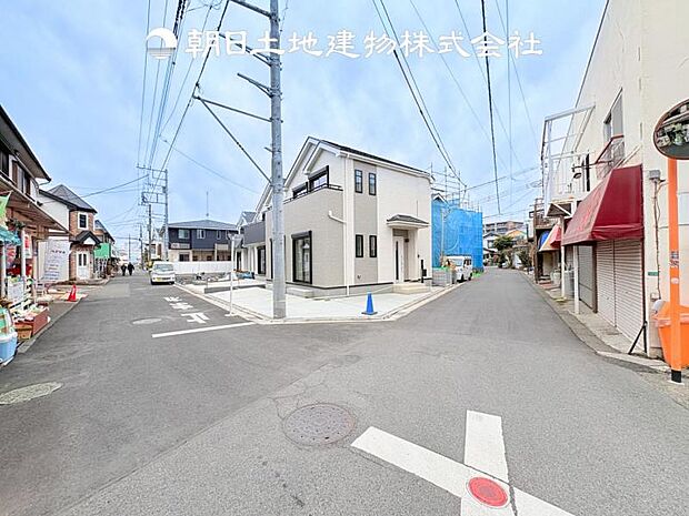 【前面道路+現地写真】