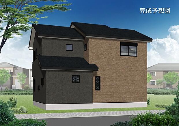 【5号棟 完成予想図】