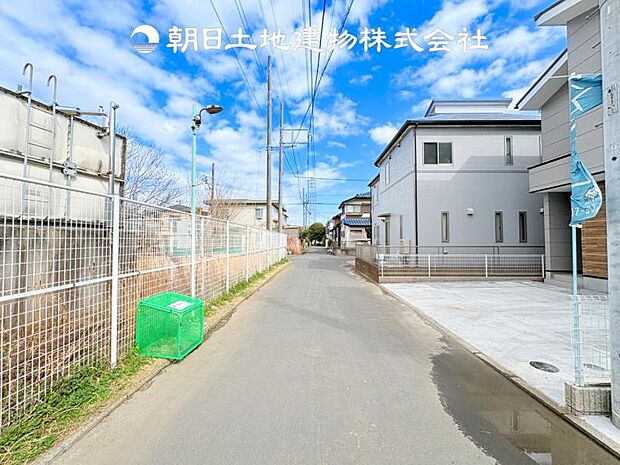 【前面道路+現地写真】