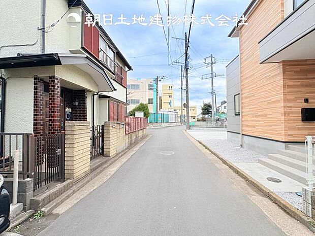 【前面道路+現地写真】