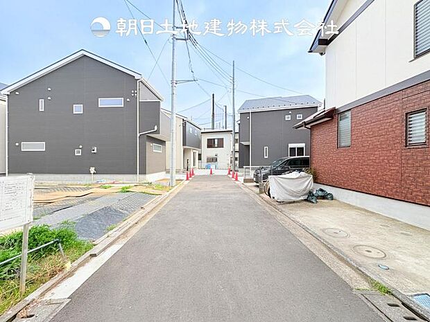 【前面道路+現地写真】