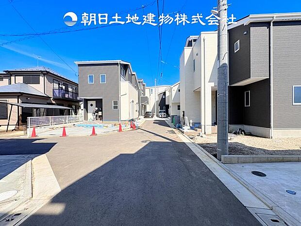 【前面道路＋現地写真】
