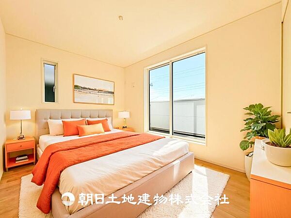 【寝室 (約7.25帖)】