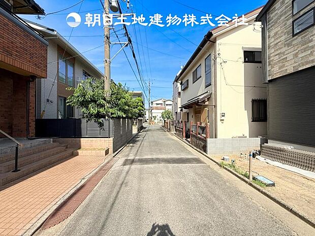 【前面道路＋現地写真】