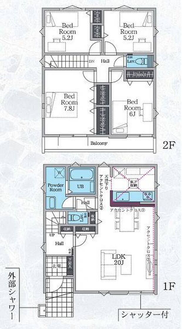 【3号棟　間取図】