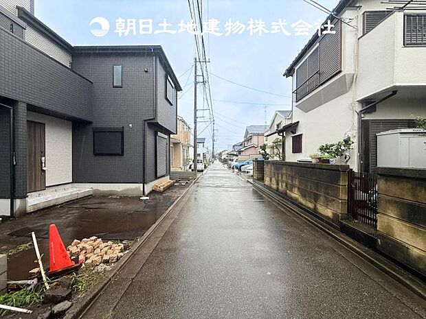 【前面道路＋現地写真】