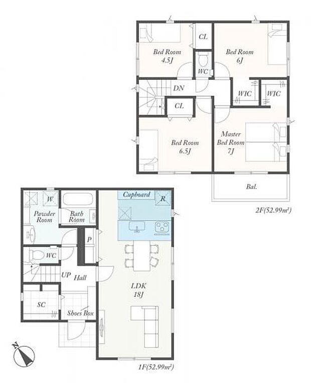 【3号棟　間取図】
