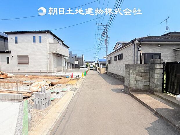 【前面道路+現地写真】