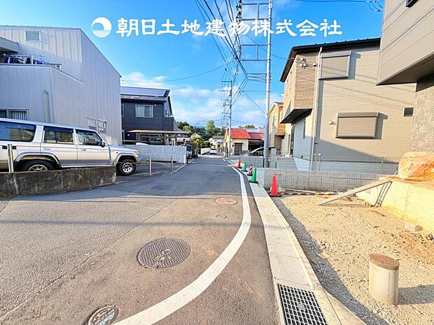 【前面道路＋現地写真】