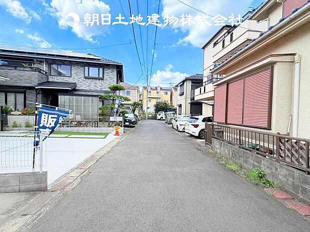 【前面道路+現地写真】