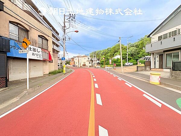 【前面道路＋現地写真】