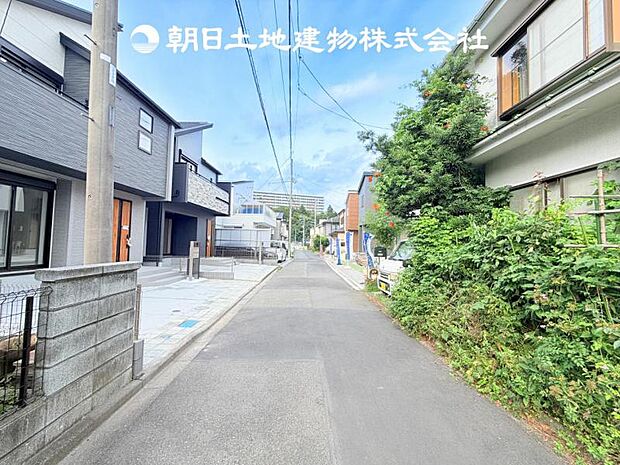【前面道路+現地写真】