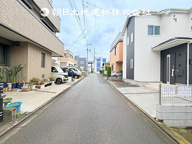 【前面道路+現地写真】