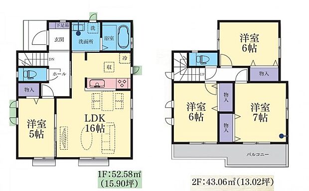 【間取図】