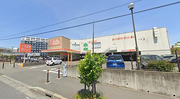 【ザ・ビッグ　平塚真田店】　駐車場から雨に濡れずに店内に入れます。品揃えが豊富です。