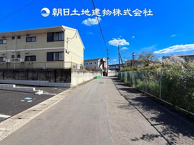 【前面道路+現地写真】