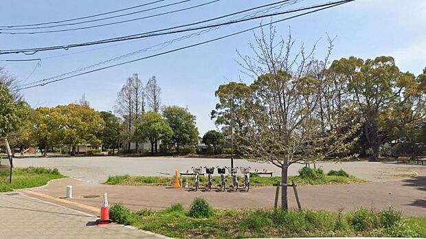 【達上ヶ丘公園】　園内には花水川の洪水の跡にできた「たんじょう池」と呼ばれる池があります。時々水鳥が休息する姿も見られ、自然の美しさを楽しむことができます。