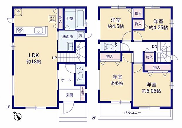 【間取図】