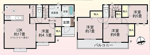 【間取図】