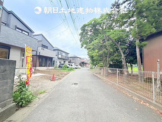 【前面道路+現地写真】