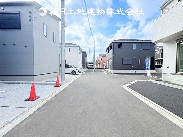 【前面道路+現地写真】