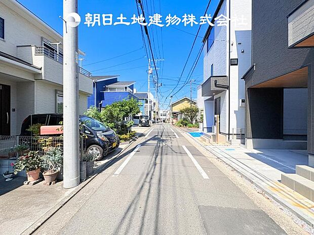 【前面道路+現地写真】