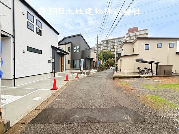 【前面道路+現地写真】