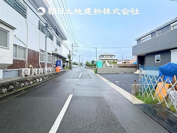 【前面道路+現地写真】