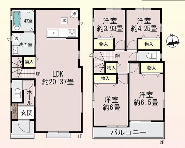 【C号棟 間取図】