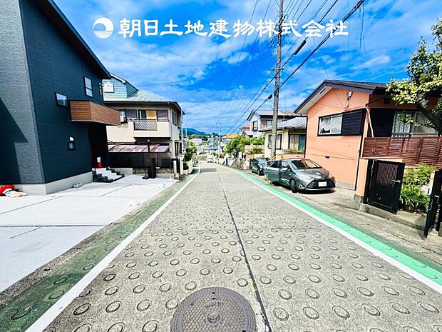 【前面道路+現地写真】