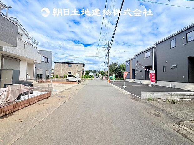 【前面道路+現地写真】
