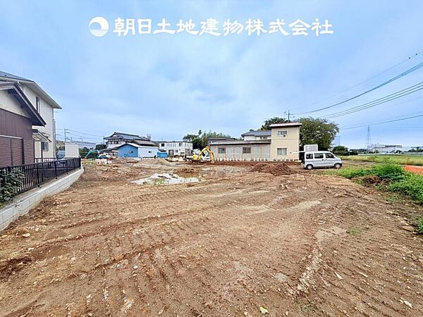 【現地土地写真 (造成中)】
