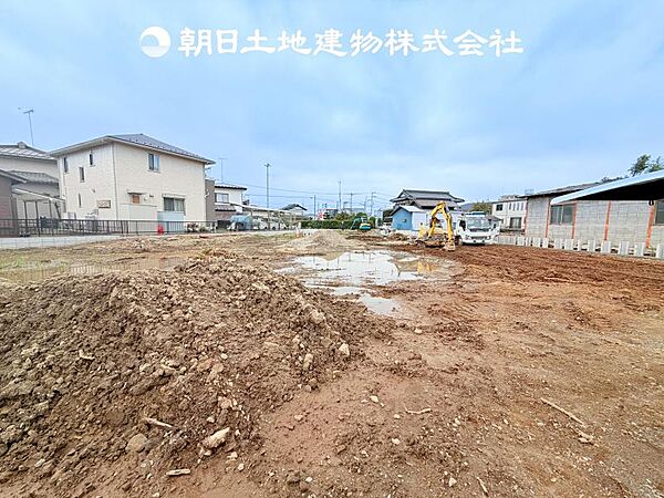 【現地土地写真 (造成中)】