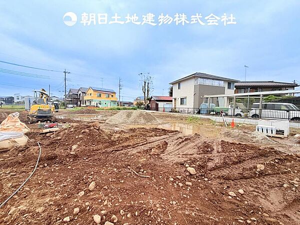 【現地土地写真 (造成中)】