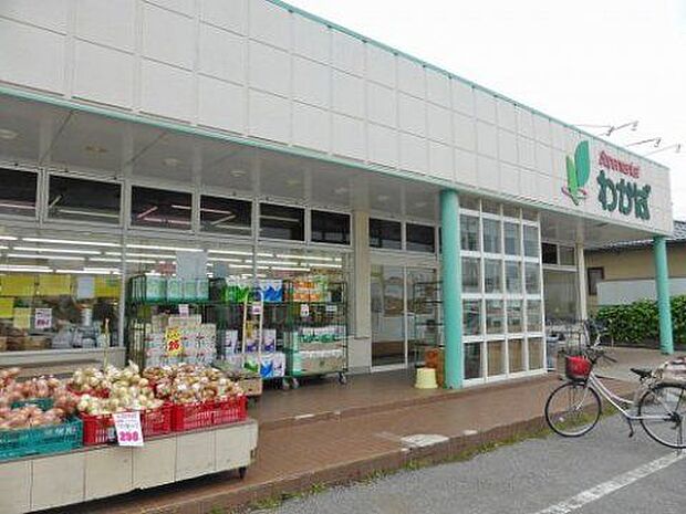 スーパーわかば 徒歩42分。各種クレジットカードや電子マネーでの支払い可能。 3300m