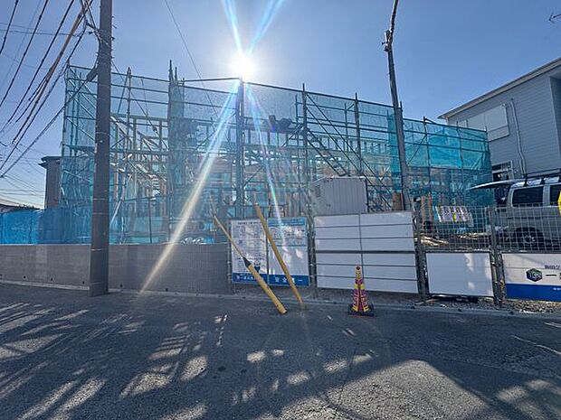 【現地写真】南庭付き「4LDK」。コンパクトな生活動線が魅力の平屋。SICやWICなど室内随所に豊富な収納が備わっています。