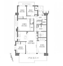 間取図画像 5LDK