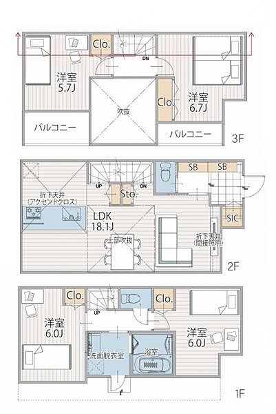 1区画建物参考プラン