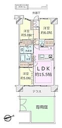 間取図画像 3LDK