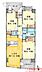 間取り：■7階建て4階部分の南向き3方角住戸で陽当り良好■専有面積：67．70平米の3ＬＤＫ