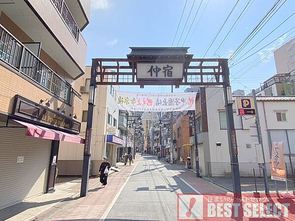 仲宿商店街　徒歩8分 570m