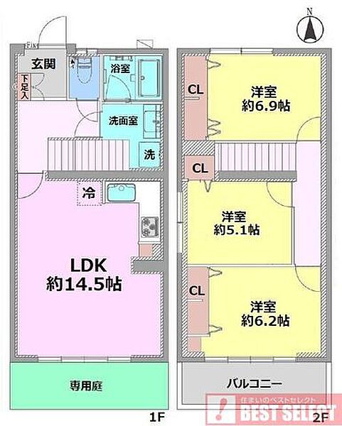 内装フルリフォーム参考プラン　リフォーム参考金額：900万円（税込）