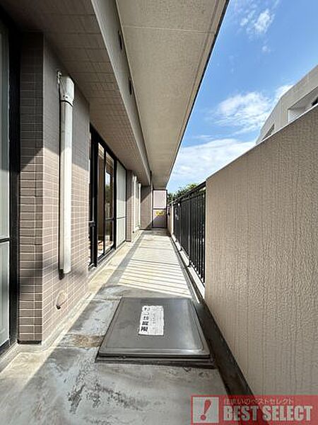 ■南西側と北西側の2面バルコニー付きです。