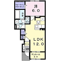 グランシャリオ千曲Ｂ 102 ｜ 長野県千曲市大字中429-1（賃貸アパート1LDK・1階・48.00㎡） その2