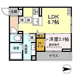 Ｊ-Ｒｏｏｍ妃　VII番館　屋代駅前 101