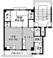 ビレッジハウス小山2号棟2階4.7万円